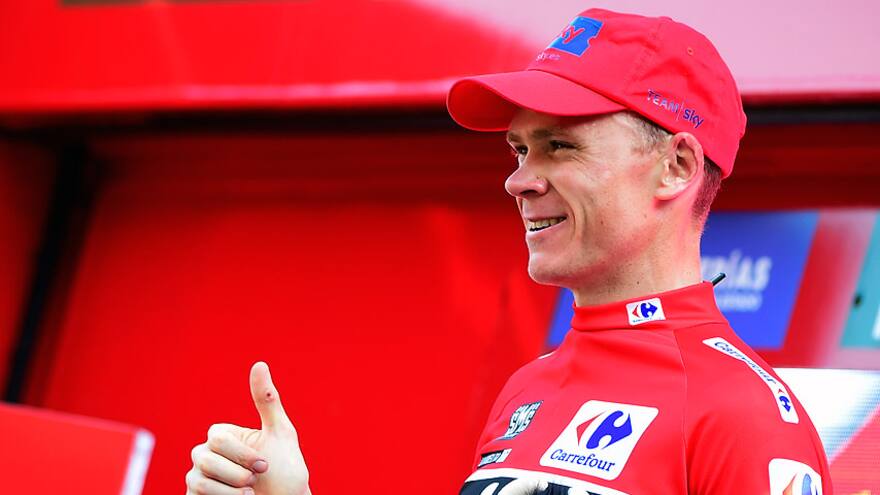 Froome refuerza su liderato en la Vuelta a tres días del final