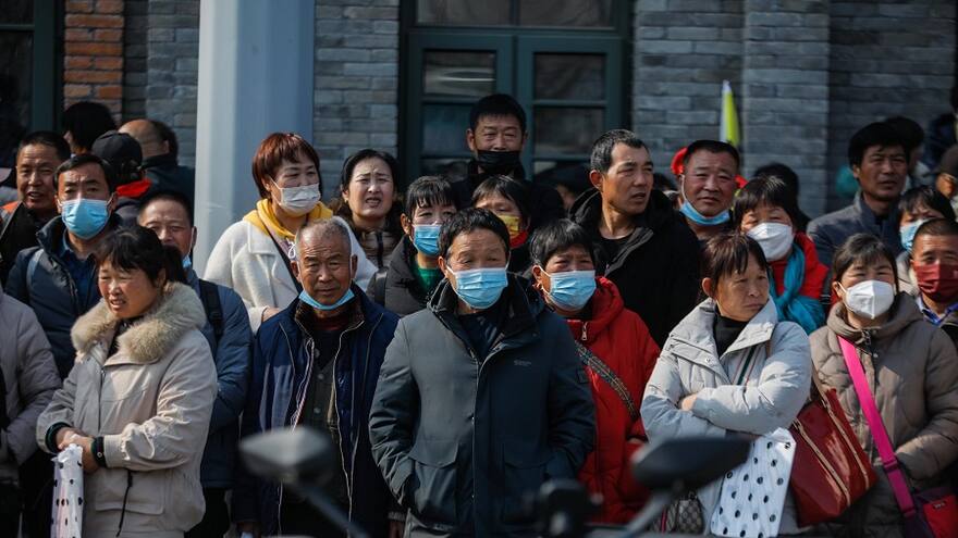 Jubilados protestaron en China contra recortes sociales