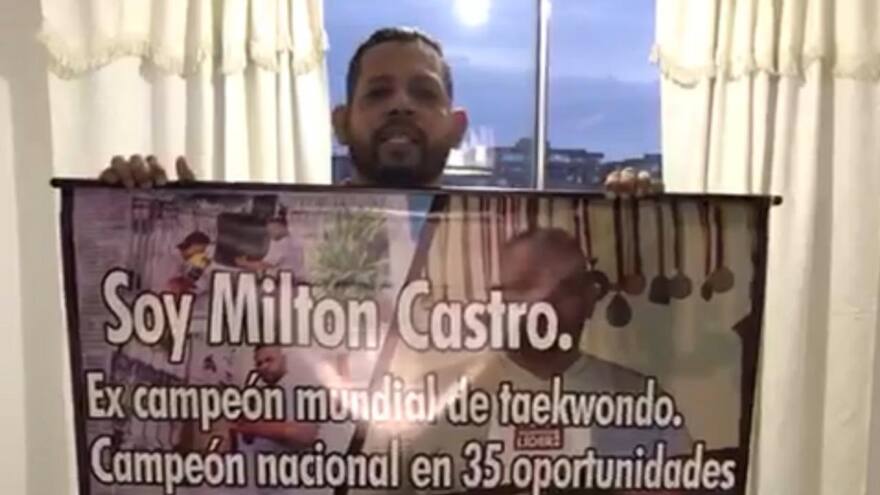 Milton Castro insiste en su pensión como gloria del deporte colombiano