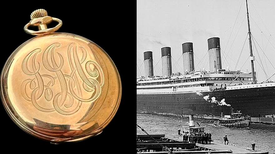 Subastaron reloj de oro del pasajero más rico que iba a bordo del Titanic: ¿Cuánto dieron por él?
