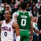 Los 76ers asaltan Boston e igualan la serie con los Celtics