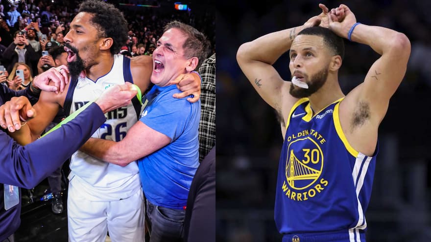 Dinwiddie tritura a Nets y Curry enciende las alarmas para Warriors