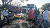 Bloquean la vía oriental entre Malambo y Sabanagrande por protesta contra peaje y tarifas