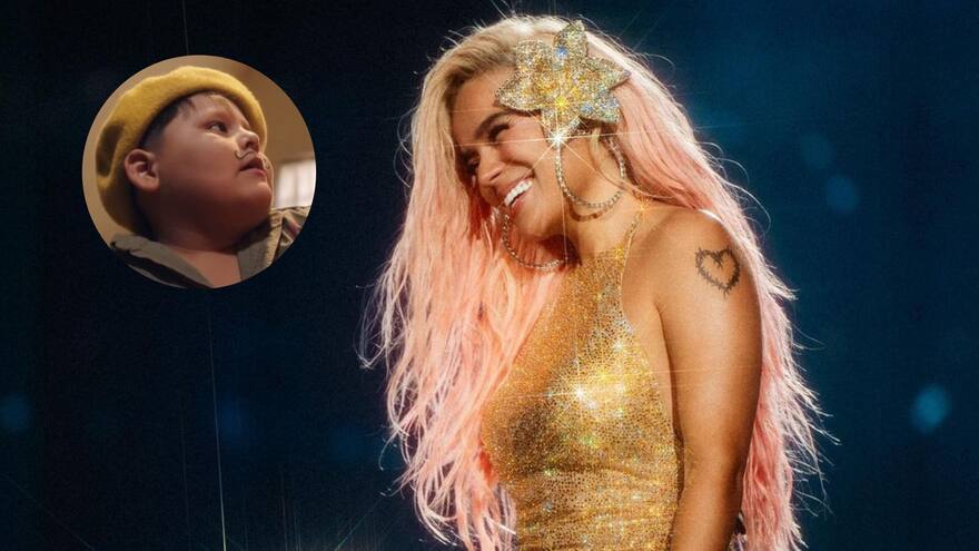 Él es Iker, el Millonario, el niño que protagoniza el video de Karol G para anunciar gira de conciertos por Latinoamérica