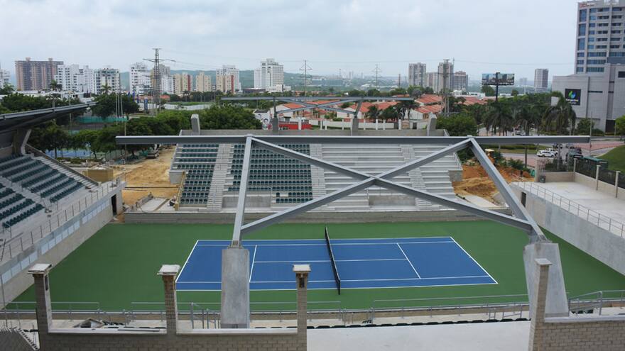 El Parque de Raquetas, la primera obra a inaugurar