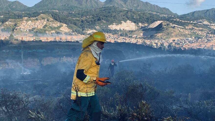 Ungrd reporta 31 incendios forestales activos, entre ellos 5 en el Caribe