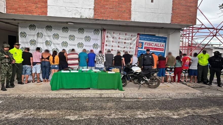 Desarticularon banda de delincuencia común en el sur del Cesar