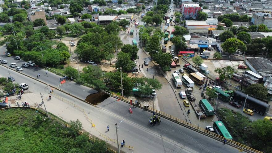Colapso de tramo de puente entre Barranquilla y Soledad: Comité Intergremial del Atlántico pide que se garantice mantenimiento de la calle 30