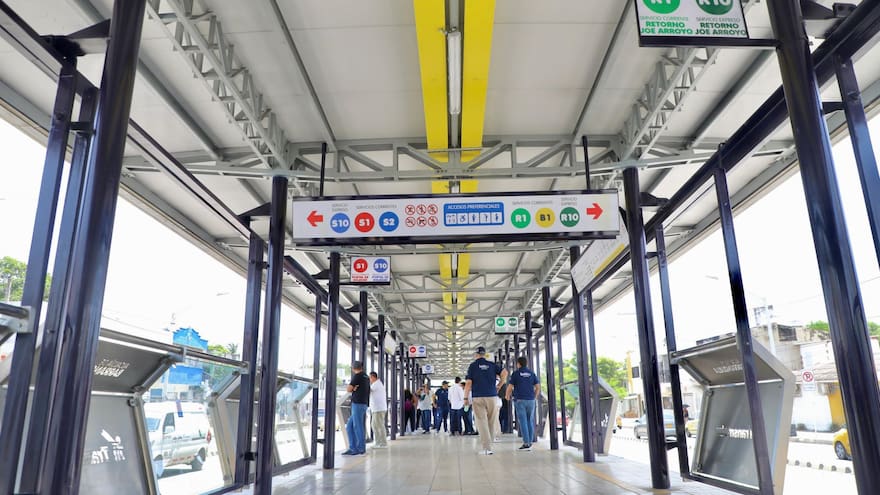 Transmetro: Avanza plan de recuperación de estaciones