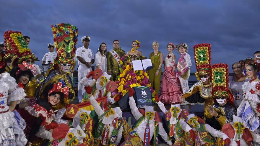 A orillas del río, Melissa Cure recibe decreto como reina del Carnaval 2024