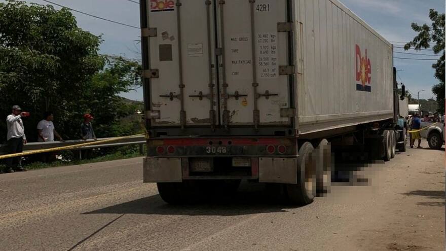 Hombre murió tras ser atropellado por una tractomula en Santa Marta