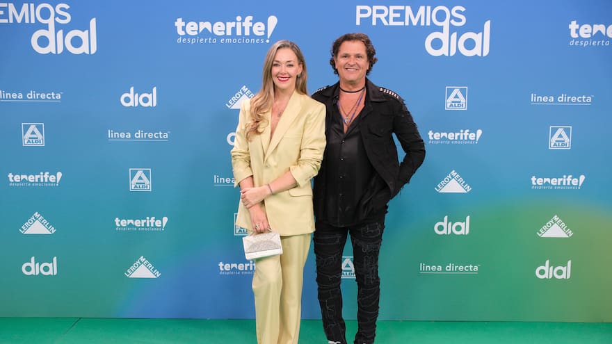 Carlos Vives recibe premio a la Trayectoria en los Premios Dial Tenerife