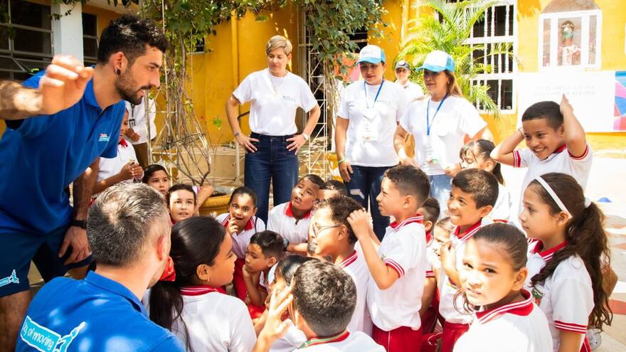 El ‘Kinder Joy of Moving’ beneficiará a 750 niños y 39 docentes en Sincelejo