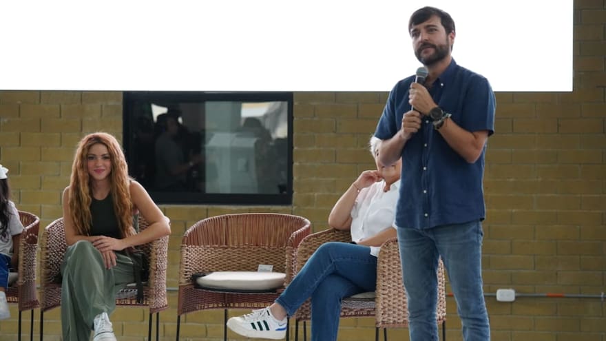 'Tu legado, Shakira, es inspirar a cada uno de estos niños': Jaime Pumarejo