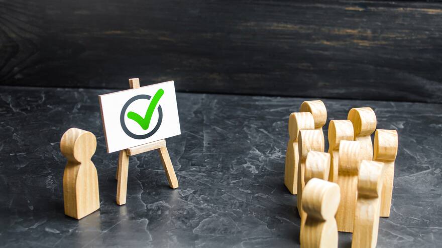 Las encuestas  y la popularidad