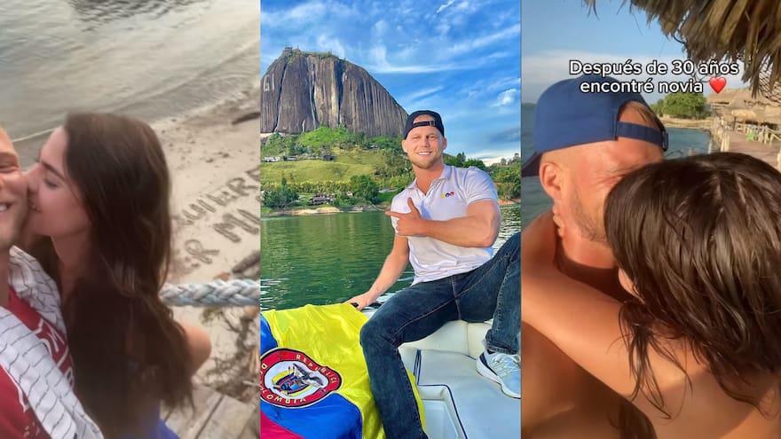 Ella es Paula Montagut, la novia del influencer alemán que se enamoró de Colombia, Dominic Fabian Wolf