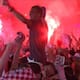 En video | Delirio croata para festejar el pase a la final del Mundial