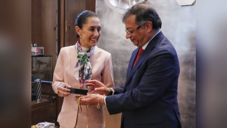 Presidente Petro propone a Claudia Sheinbaum crear un “observatorio sobre el crimen organizado” con México