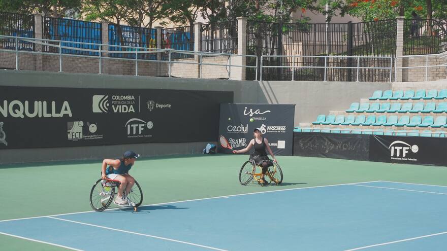 Barranquilla recibió al XIII Torneo Internacional de Tenis en Silla de Rueda Open 2024