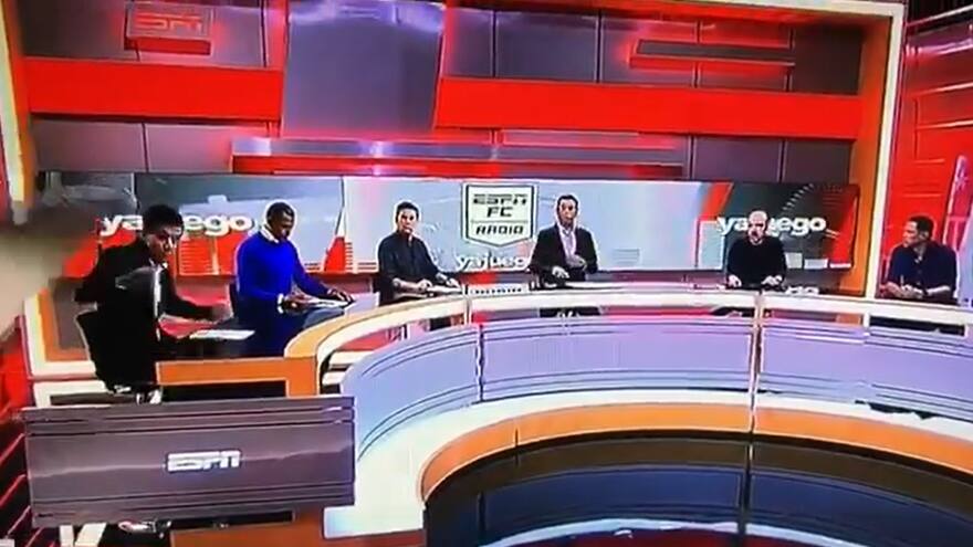 Esto dijo el periodista que sufrió accidente en pleno programa