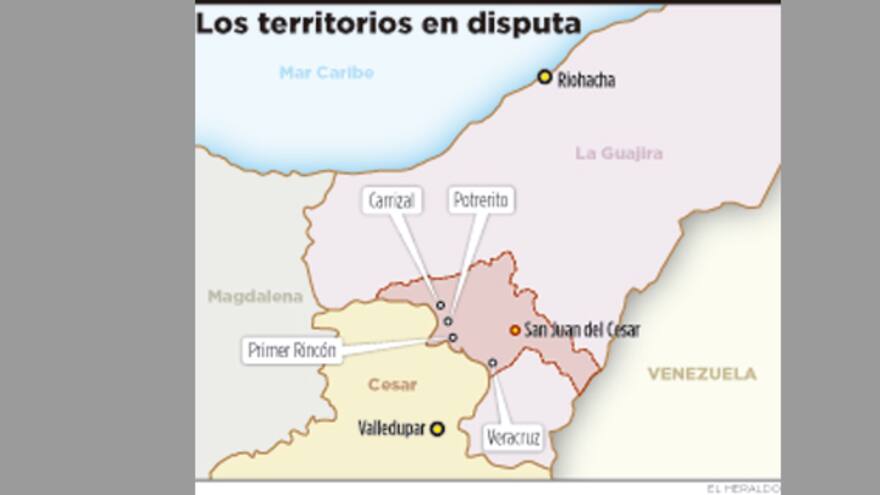 Igac intervendrá en diferendo limítrofe entre La Guajira y el Cesar