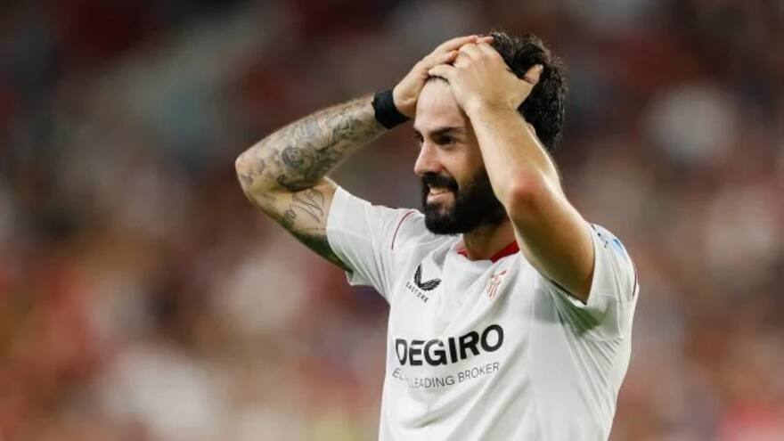 Jorge Sampaoli asegura que la salida de Isco del Sevilla 'no es decisión suya'
