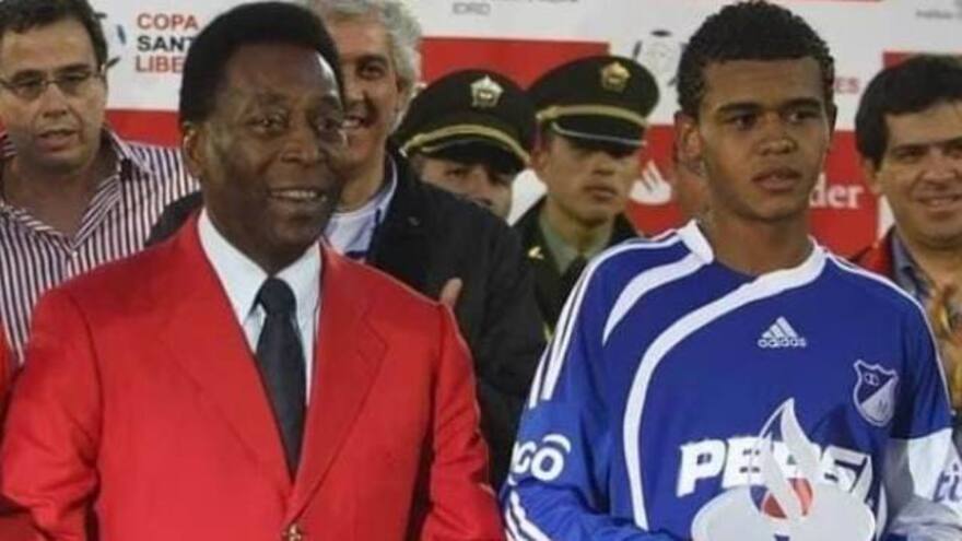 Cuando ‘Pelé’ escogió a un samario figura del clásico Millonarios-Santa Fe