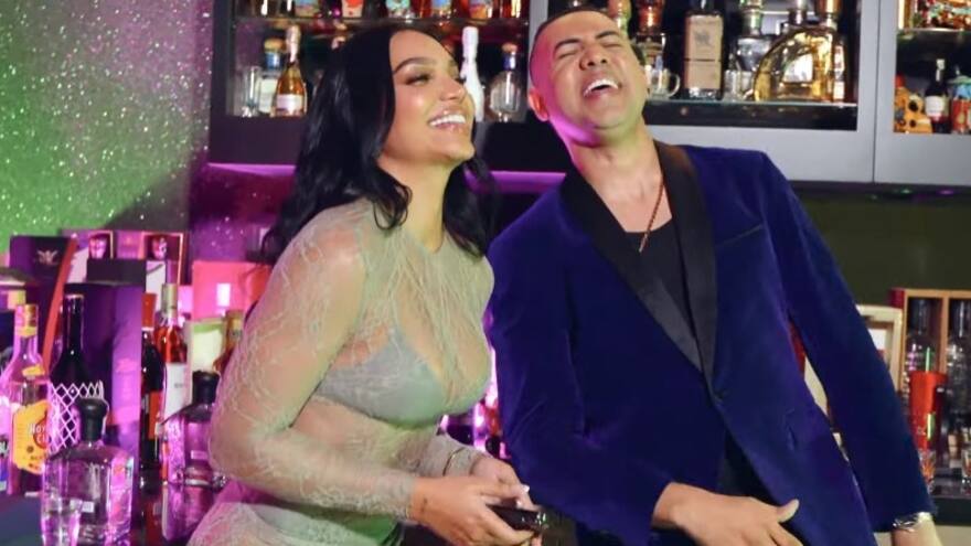 Andrea Valdiri y Diego Daza solo están juntos en el video de ‘La foto’