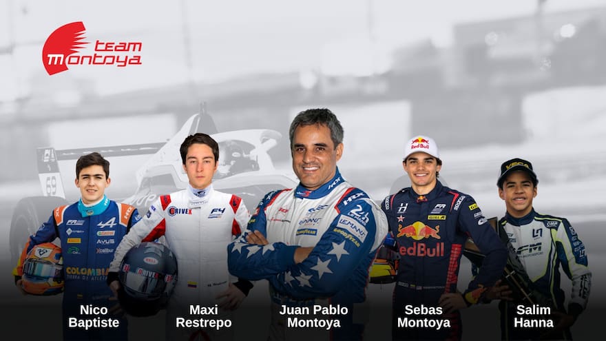 Juan Pablo Montoya monta su propio equipo en Colombia: el ‘Team Montoya’