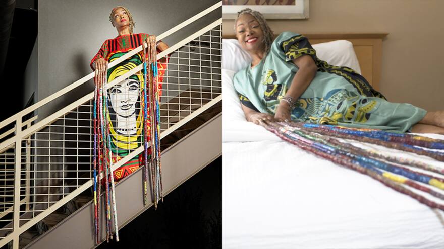 Conozca a la mujer con las uñas más largas del mundo