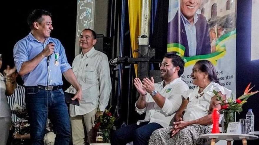 Arturo Luna: ministro de Ciencia estuvo en acto conmemorativo hecho en su honor en Ovejas, Sucre