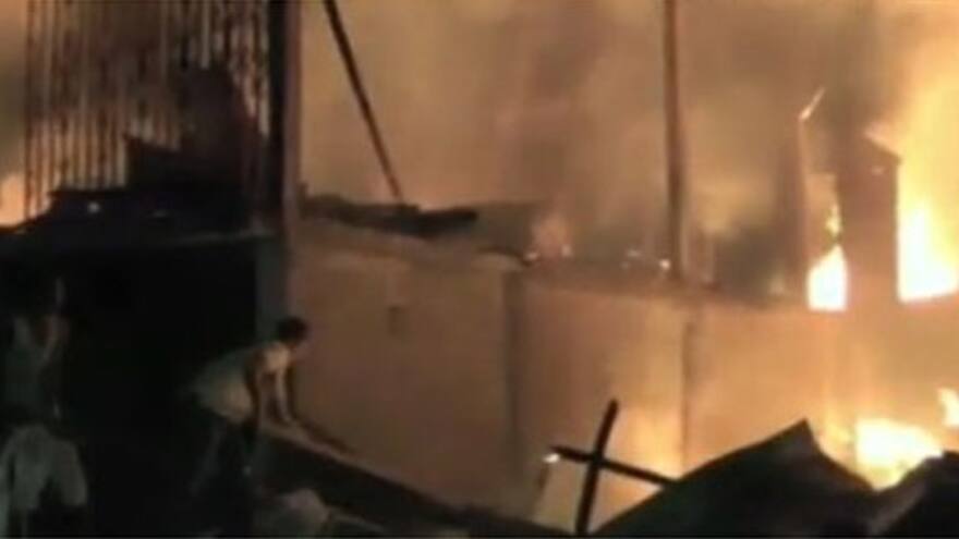 Incendio en barrio de Quibdó destruye cerca de 45 casas