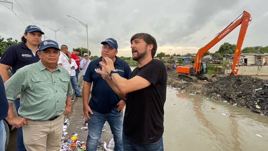 Alcalde Jaime Pumarejo confirmó que entregará solución sobre el caño de La Auyama