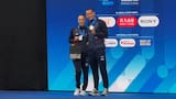 Los colombianos Emily Minante y Gustavo Sánchez logran la plata en la Copa Mundo de Natación Artística en París
