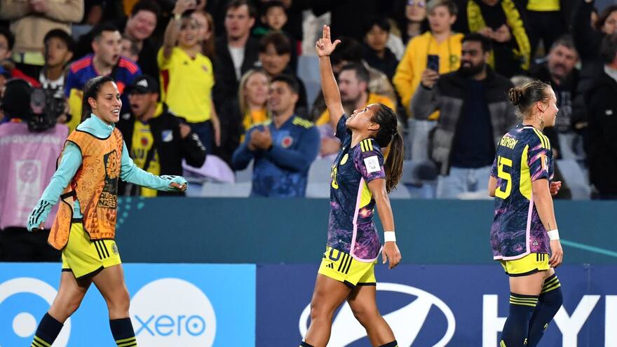 Video del gol de Leicy Santos que puso a soñar a Colombia en el partido ante Inglaterra en el Mundial Femenino 2023