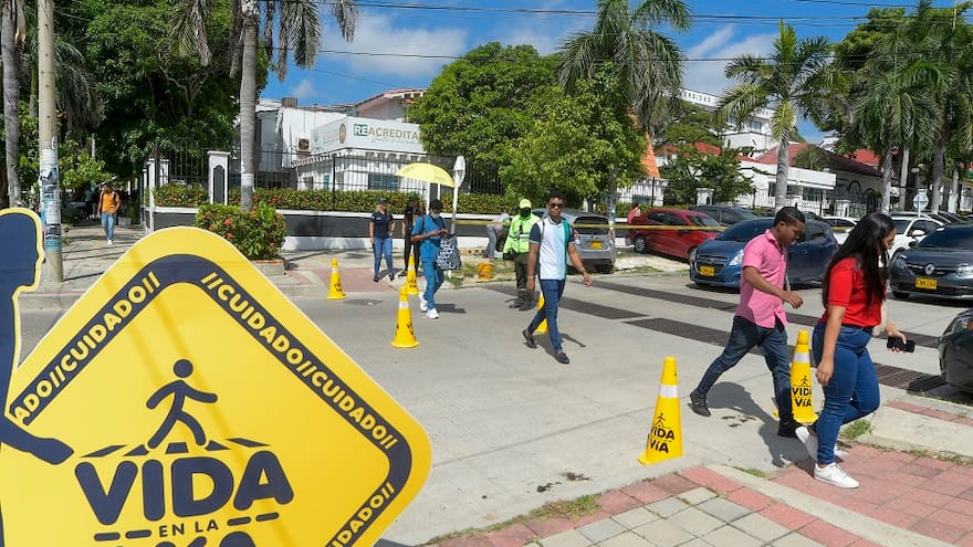 26 peatones han perdido la vida en Barranquilla en lo que va del año