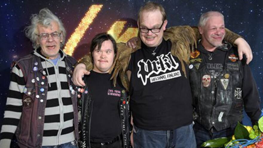 Banda de punk de discapacitados compite en Eurovisión