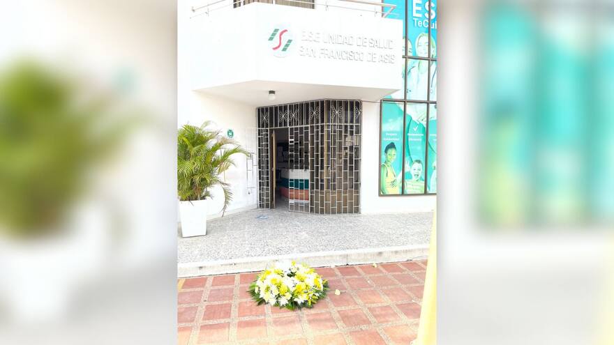 Con una corona fúnebre amenazan a la gerente de la ESE de Sincelejo