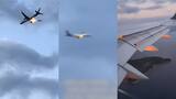 Video: avión de Condor Airlines aterrizó de emergencia tras sufrir incendio en uno de sus motores