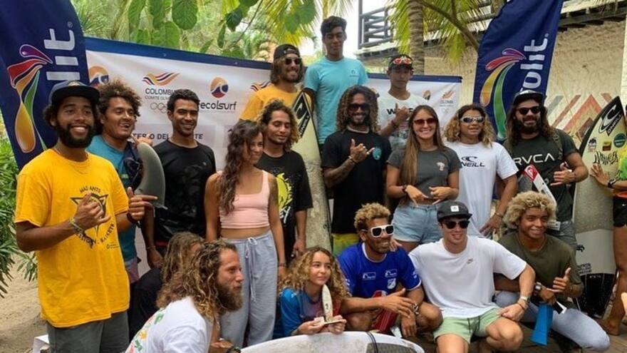 Ola de medallas para Atlántico en Nacional de Surf