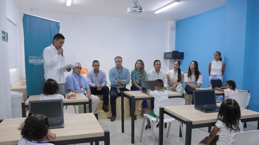 Entregan centro lúdico y recreativo en Puerto Colombia