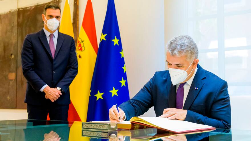 'Pasamos a otro nivel de relaciones con España': presidente Duque