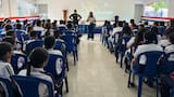 La Policía Comunitaria de Montería promueve entornos escolares libres de drogas