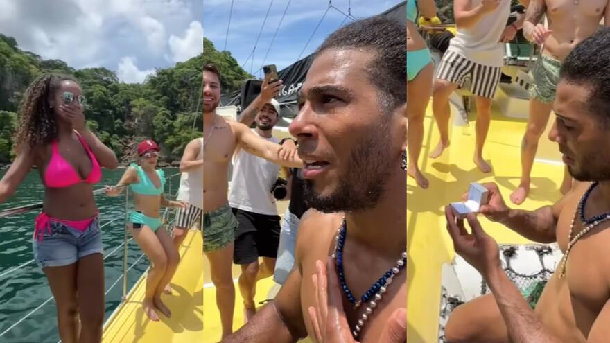 Video: Pantera, de La casa de los famosos, le pidió matrimonio a Claudette