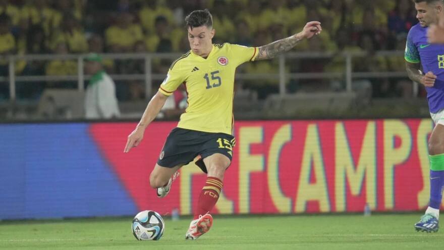 Matheus Uribe, ausente en amistosos cruciales para la Selección Colombia