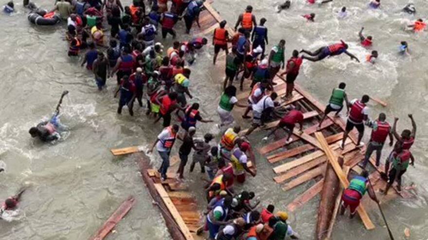 Balsa se hunda en Istmina, Chocó, en la fiesta patronal y deja dos muertos