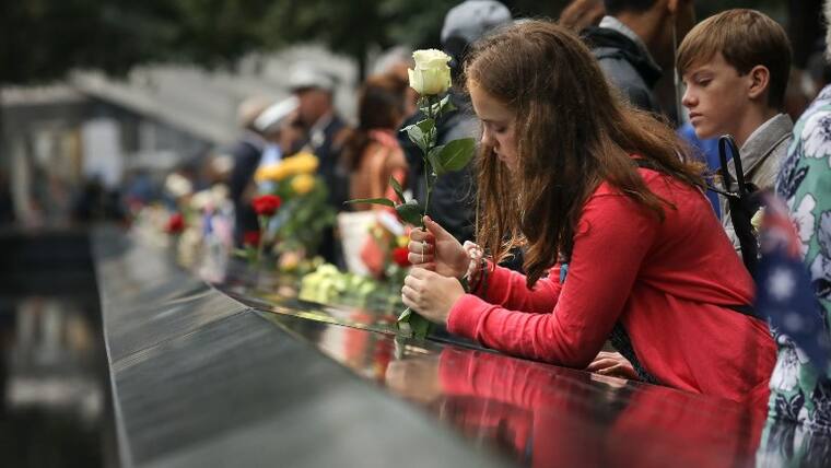 Anniversary Of September 11th Attacks On The U.S. Commemorated At World Trade Center Site