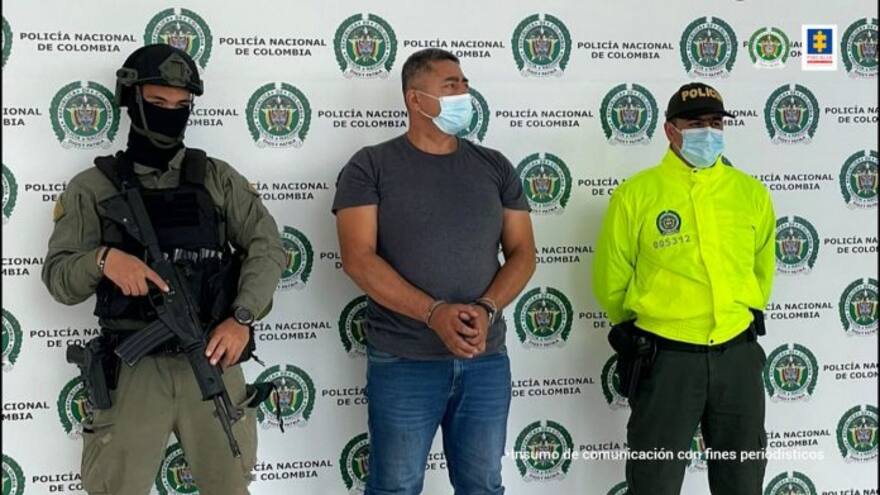 Capturado alias Tasmania, presunto cabecilla del ‘Clan del Golfo’