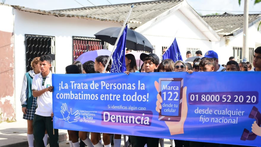 Día Internacional contra la Trata de Personas: caravana de actividades de sensibilización en municipios