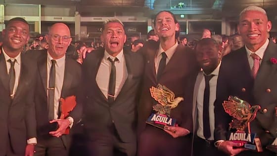 Junior brilló en la Gala Estrellas Águila 2025 con Jermein Peña, José Enamorado y Alfredo Arias